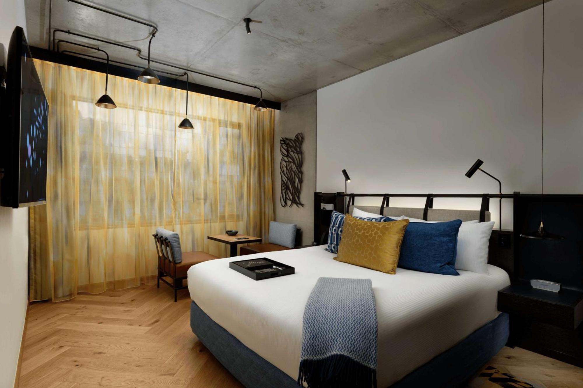 Qt 멜버른 호텔 멜번 외부 사진 A room at the hotel